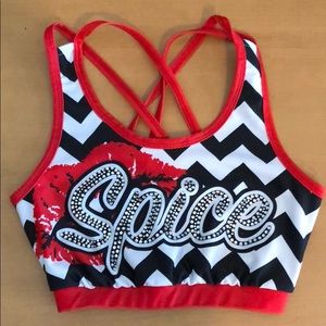 California Allstars Spice NCA sports bra